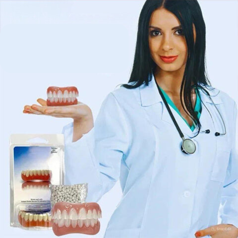 Flexible Denture Set for a worry-free smile