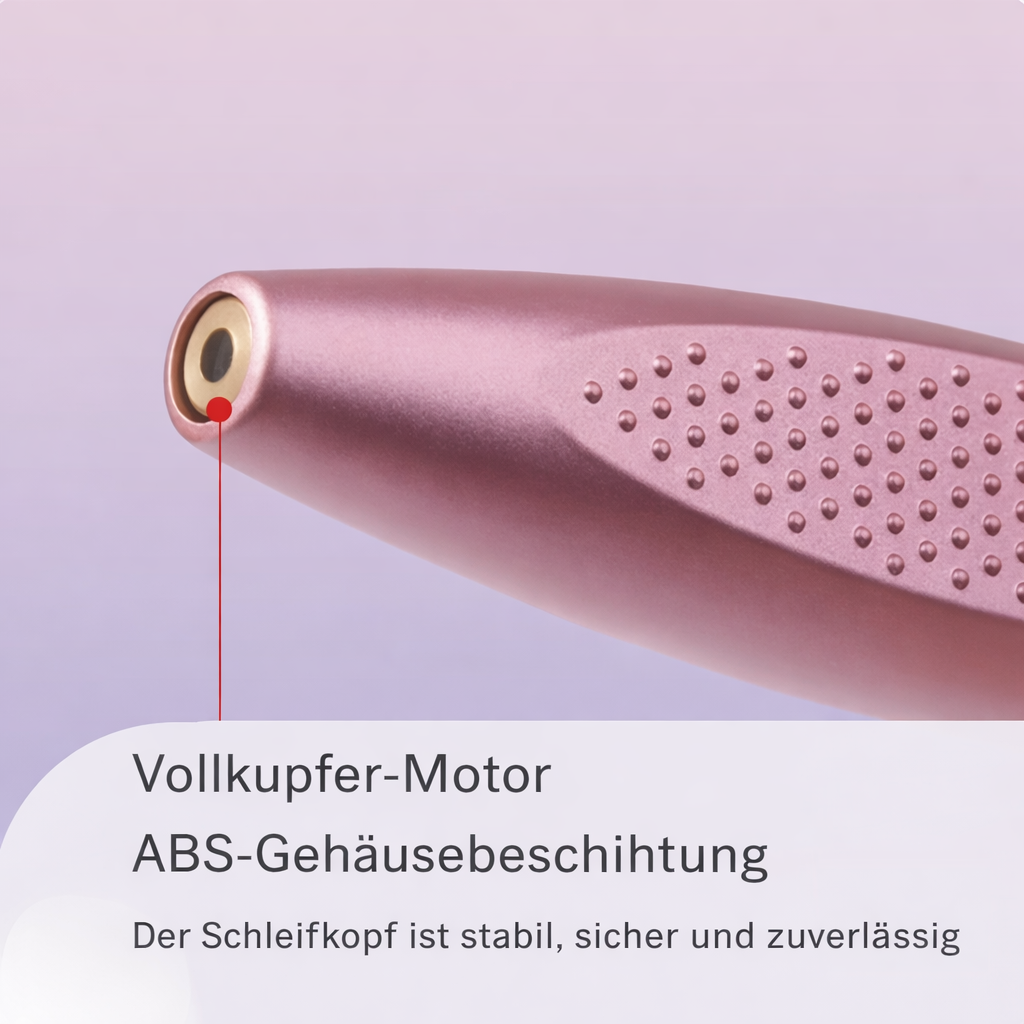 Elektrisches Nagelpflegegerät | Präzise Pediküre für Zuhause