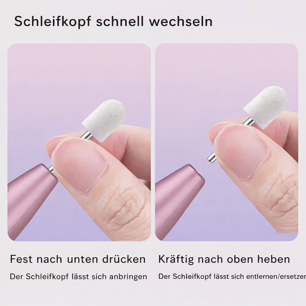 Elektrisches Nagelpflegegerät | Präzise Pediküre für Zuhause