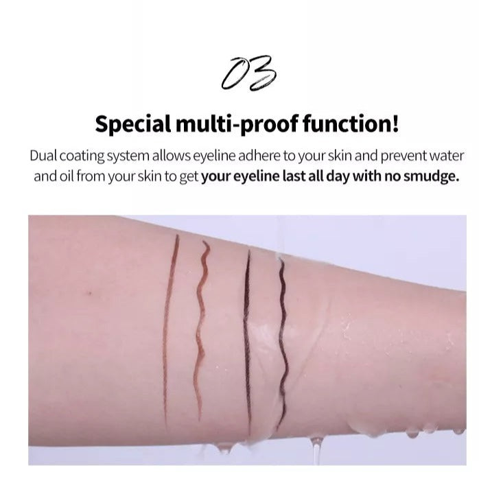 Präzisions-Eyeliner-Pinsel für makellose Linien