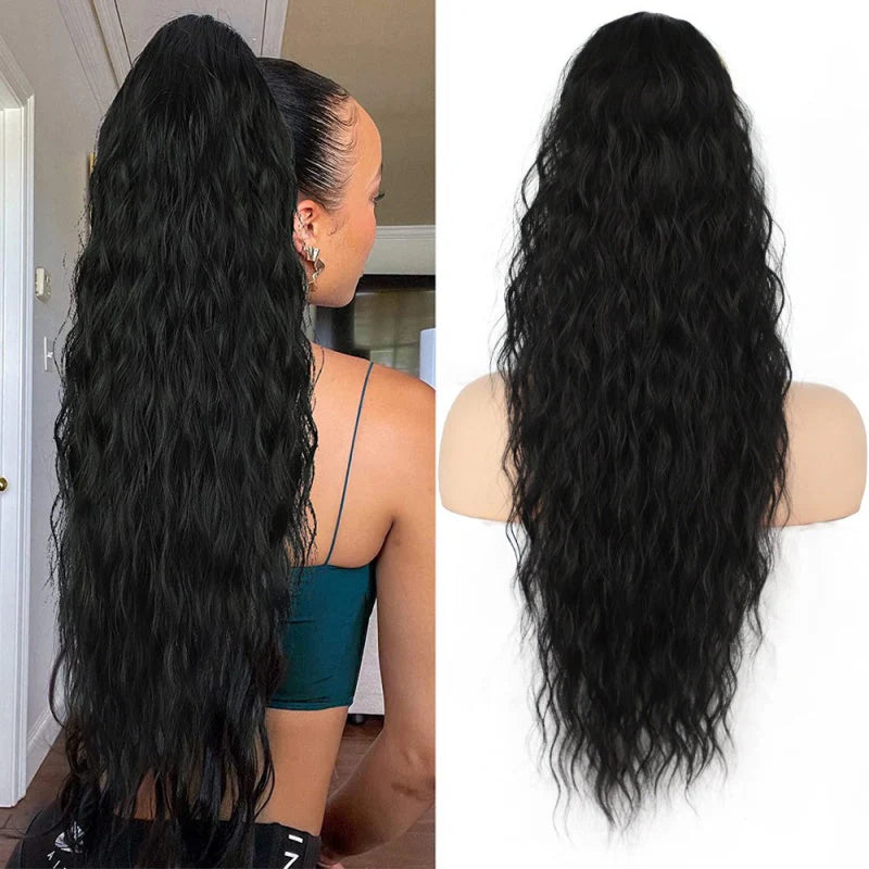 Luxuriöser Pferdeschwanz | Clip-in Haarverlängerung für Volumen