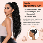 Luxuriöser Pferdeschwanz | Clip-in Haarverlängerung für Volumen