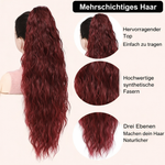 Luxuriöser Pferdeschwanz | Clip-in Haarverlängerung für Volumen