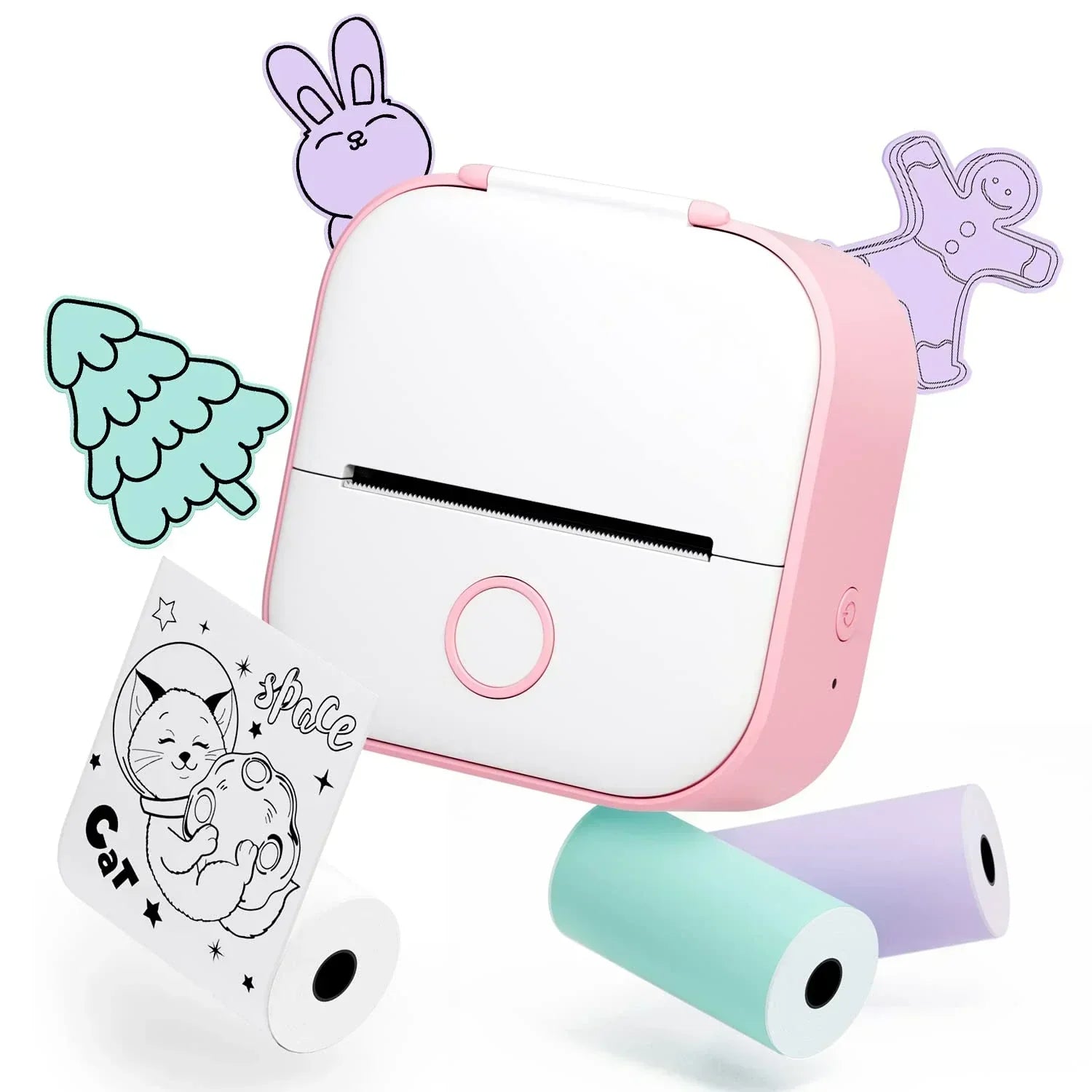 Kabelloser Mini-Drucker für unterwegs