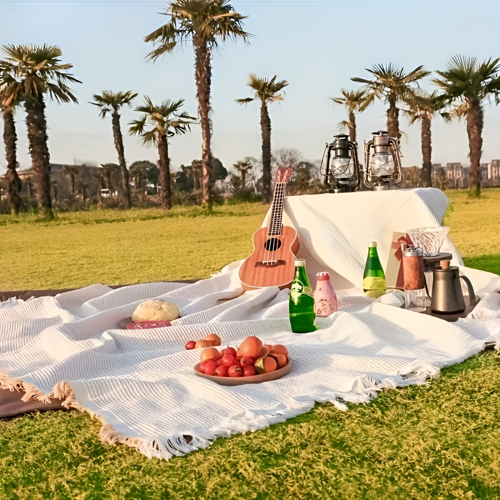 Wasserdichte Picknickdecke | Großzügige Outdoor-Matte | Leicht und Faltbar
