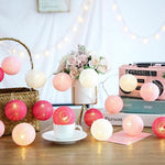 LumiKugel | Baumwollball-Lichterkette für stimmungsvolle Akzente