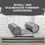 Thermal Protection – Double Draught Excluder for Doors | Keeps Out Cold, Dust & Insects | Slide-in Door Bottom Seal | Energy & Noise Insulation