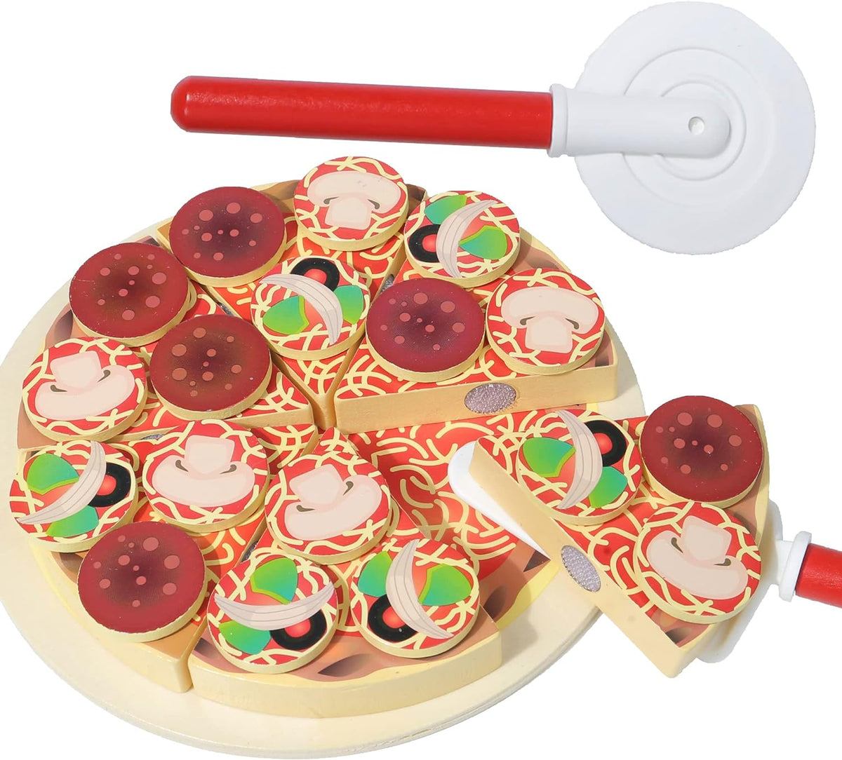 Pizza Set - Encourages Social Interaction and Imagination