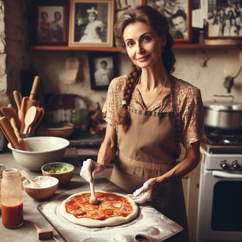 Pizzaheber mit gleitendem Mechanismus – sicher und sauber