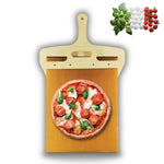 Pizzaheber mit gleitendem Mechanismus – sicher und sauber