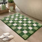 Elegant bathroom mat - non-slip and easy-care for maximum comfort