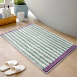 Elegant bathroom mat - non-slip and easy-care for maximum comfort
