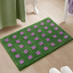 Elegant bathroom mat - non-slip and easy-care for maximum comfort