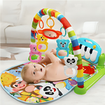 Sinnesfreude für Ihr Baby – Farbige Spielmatte mit Musik