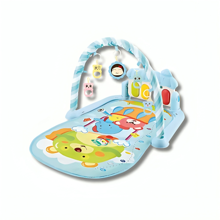 Sinnesfreude für Ihr Baby – Farbige Spielmatte mit Musik