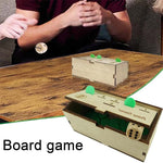 Playful Fun Box - Wooden Penny Game for Social Evenings