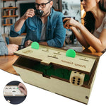 Playful Fun Box - Wooden Penny Game for Social Evenings