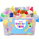 Playful Joy - 36 Pcs Kawaii Squeeze Toys