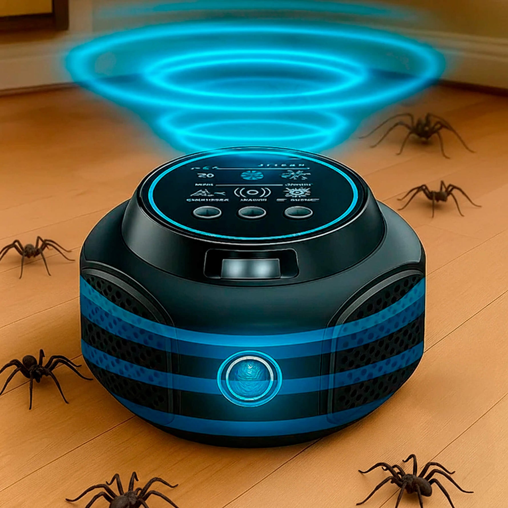 Schädlingsfreier Wohnraum mit dem Ultrasonic Spinnenabwehrgerät
