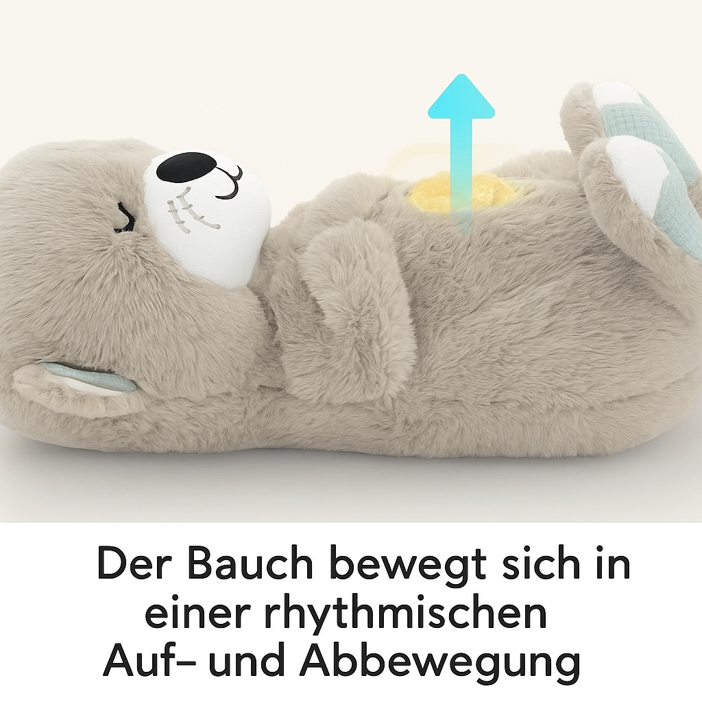 Kuscheltier | Beruhigendes Spielzeug für Haustiere mit Herzschlag-Simulation