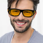 Nachtbrille für sicheres Fahren | Blendfreies Sehen bei Nacht | Klarer Blick