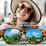 Polarisierte Clip-On Sonnenbrillen für Brillenträger