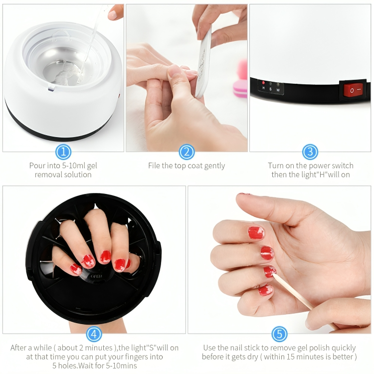 NailCare Pro | Effiziente Nagellackentferner mit Dampftechnologie