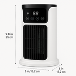 Compact 3-in-1 USB Air Cooler with Humidifier and Mood Lighting