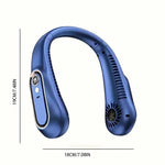 Portable USB Neck Fan with 360° Cooling