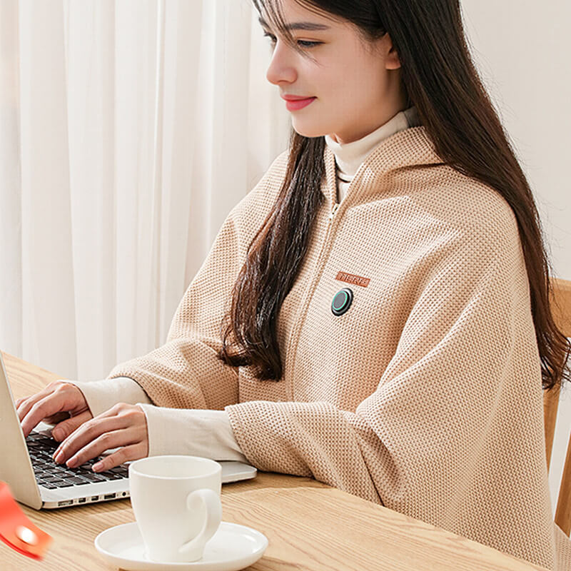 Cozy warmth everywhere: USB heated blanket for your well-being