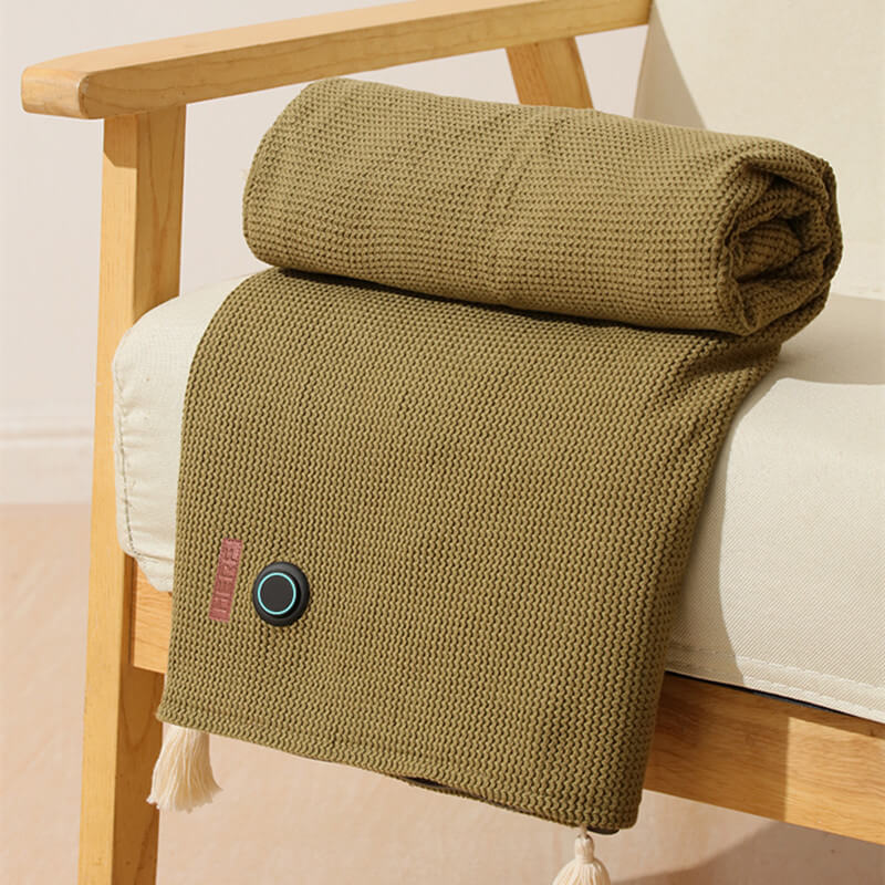 Cozy warmth everywhere: USB heated blanket for your well-being