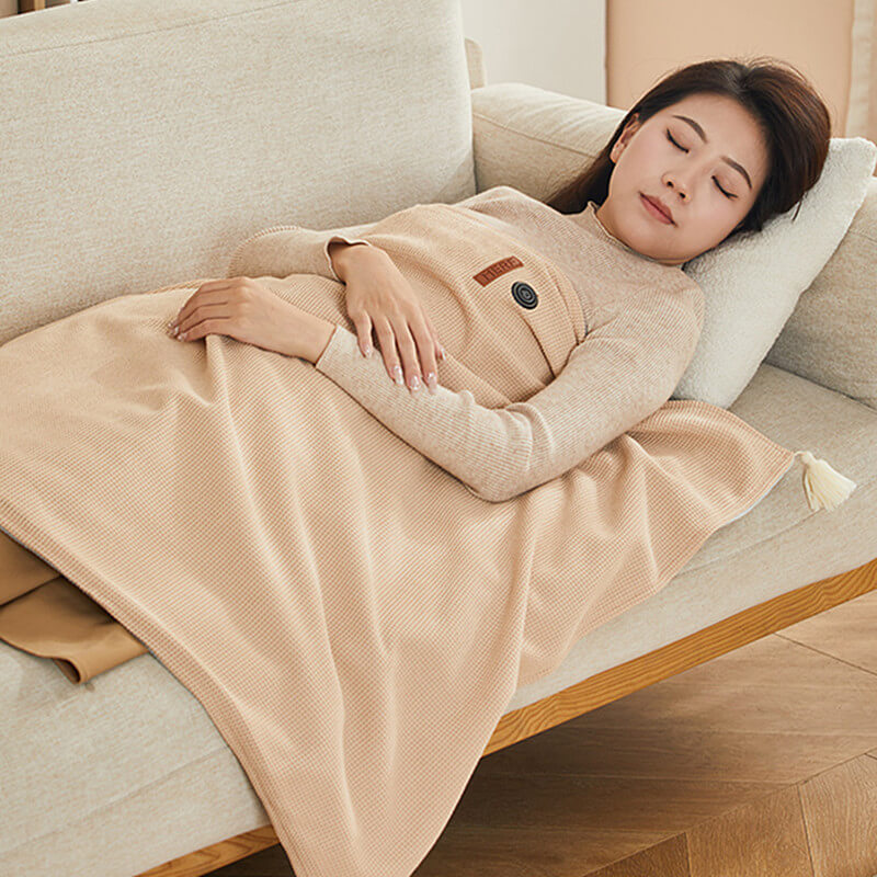 Cozy warmth everywhere: USB heated blanket for your well-being