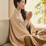 Cozy warmth everywhere: USB heated blanket for your well-being
