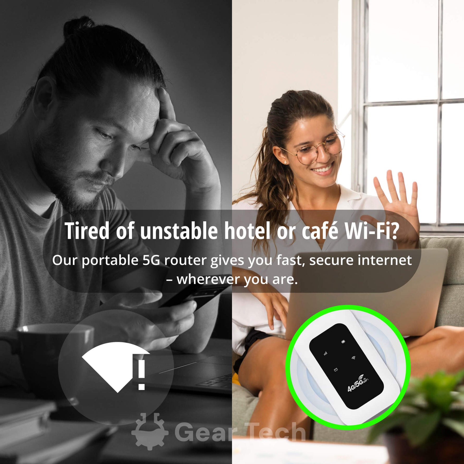 Mobilnetzwerk-Router für 5G | Zuverlässige Internetverbindung für Unterwegs und Zuhause