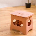 Compact Folding Stool with Handle – Ideal for Home and Travel