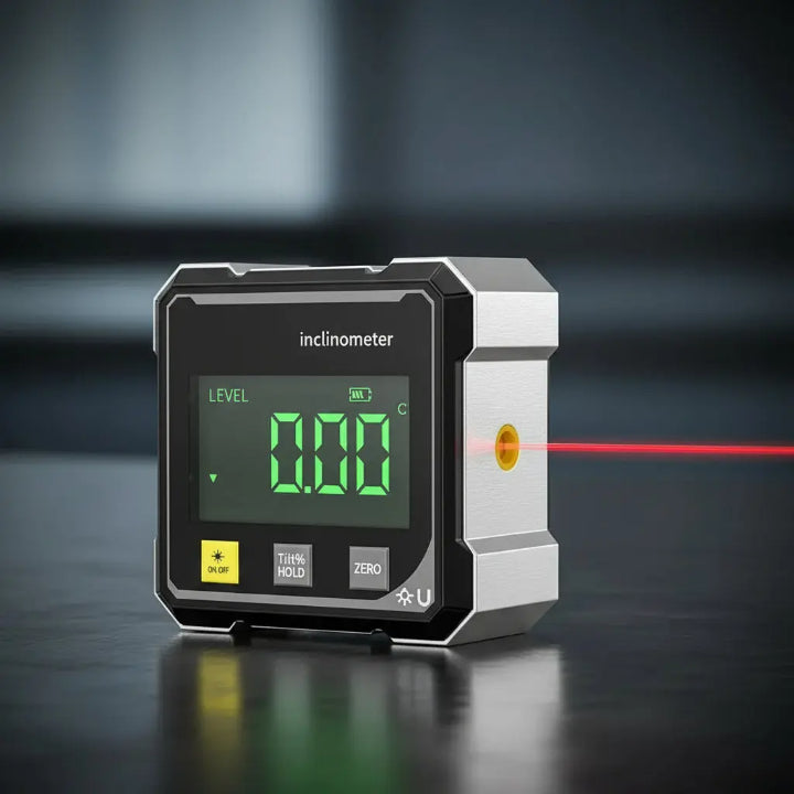 Digitaler Neigungsmesser mit Laser – Präzise Ausrichtung Leicht Gemacht