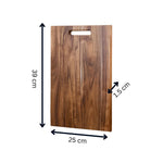 Elegantes Holzschneidebrett für Profis und Hobbyköche