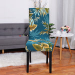 Elegant chair covers made of high-quality stretch material for dining rooms