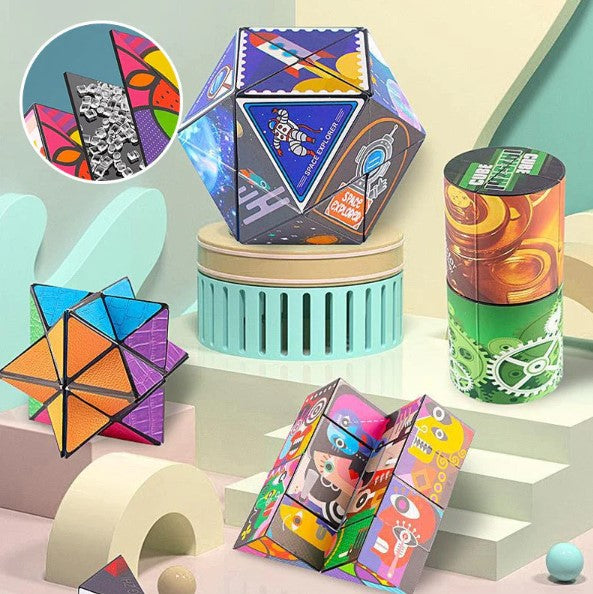 Drehende Freude: Vielseitiger Puzzle-Spaß für Jung und Alt