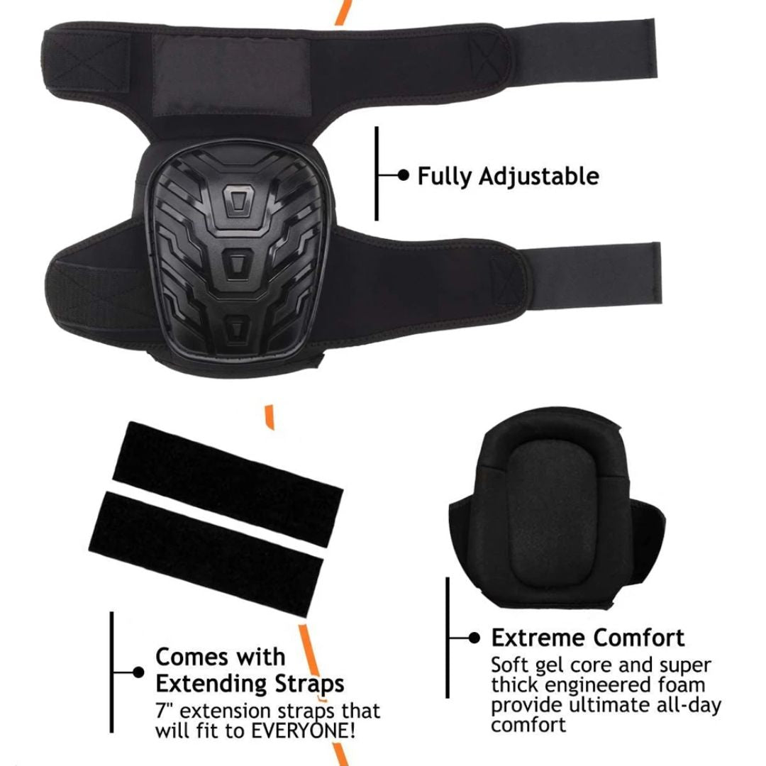 Premium Knee Pads for Professionals | Robust, Adjustable Design