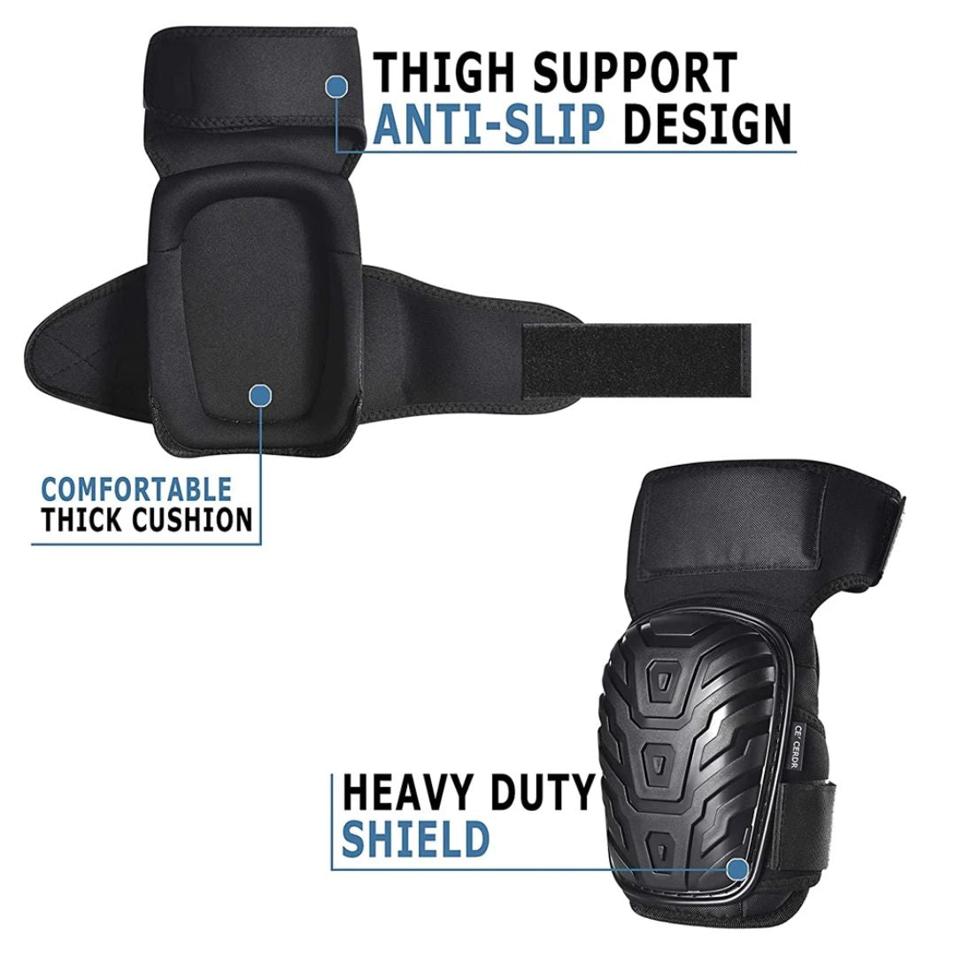Premium Knee Pads for Professionals | Robust, Adjustable Design