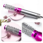 Professional curling iron with versatile attachments