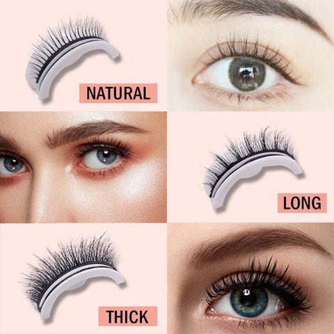 Wiederverwendbare Selbstklebende Wimpern für Perfekte Augenblicke