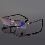 Elegante rahmenlose Lesebrille für grenzenlosen Komfort