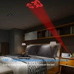 Projection alarm clock for a perfect start to the day