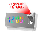 Projection alarm clock for a perfect start to the day