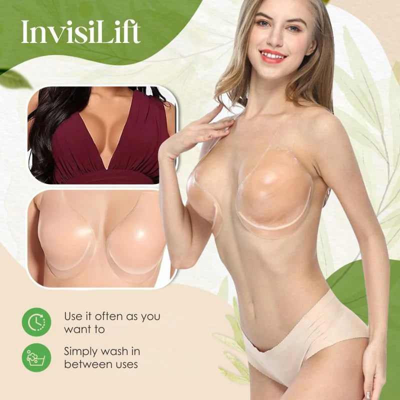 Unsichtbarer Push-Up-BH für perfekten Halt ohne Träger