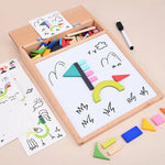Magnetic Puzzle Board - Creative Learning Toys for Kids