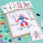 Magnetic Puzzle Board - Creative Learning Toys for Kids