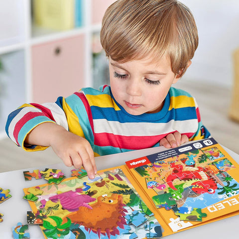 Magnetic Puzzle Book - Fosters Learning and Creativity